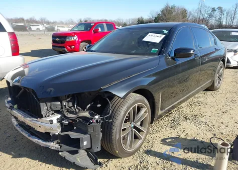 2021 BMW 750I xDrive from USA, damaged, VIN WBA7U2C03MCE90660